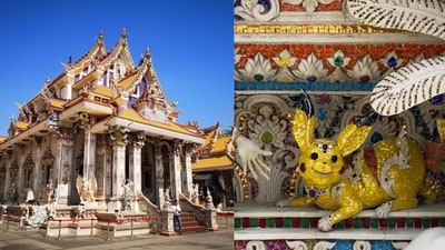Wat Pariwat temple doubles up as a pop-culture scavenger hunt