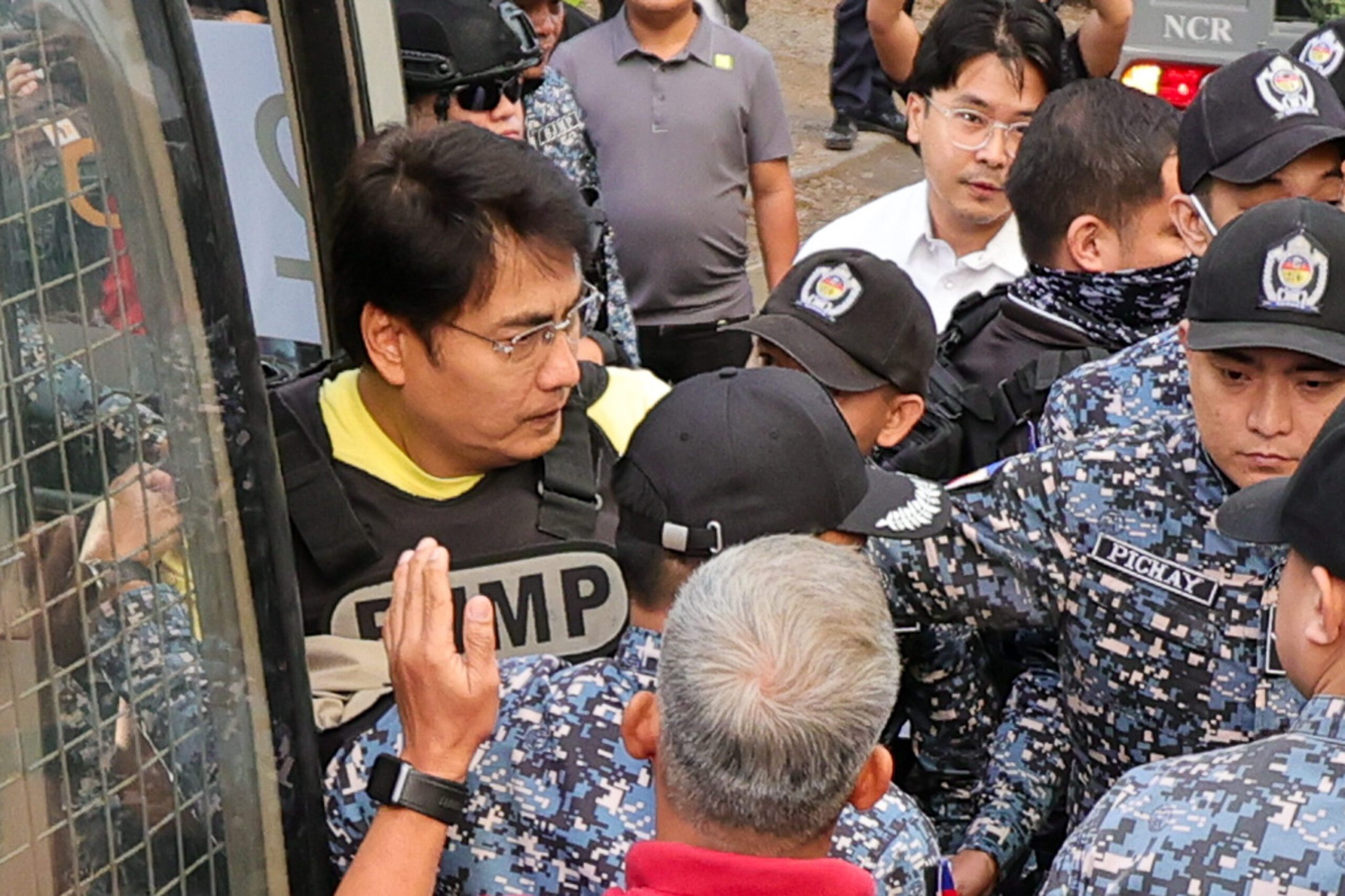 Bong Revilla at the Sandiganbayan