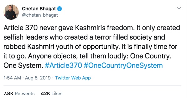 Celebs From India And Pakistan Sound Off On Article 370