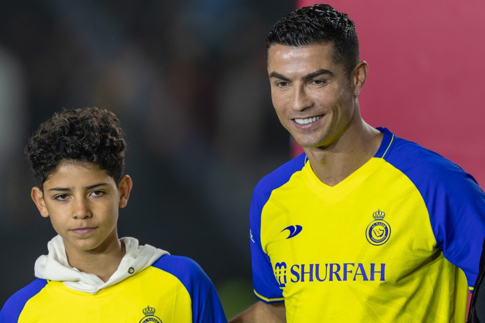 Ronaldo Jr is currently in the Al Nassr academy