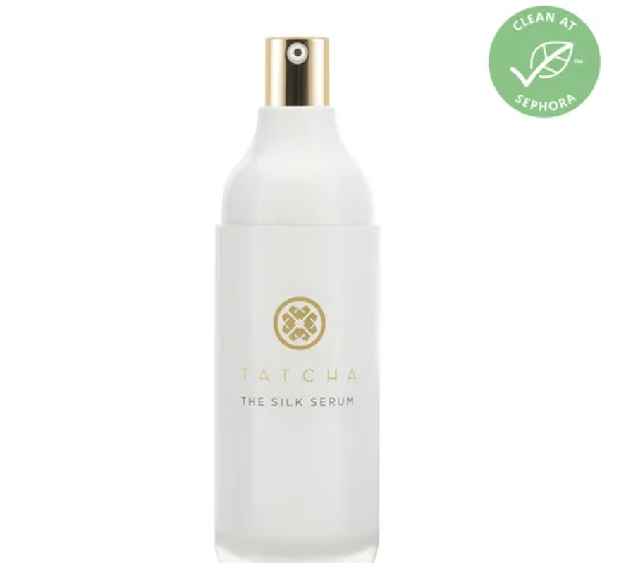 New & Sephora Exclusive: Tatcha The Silk Serum in white spritz bottle. 