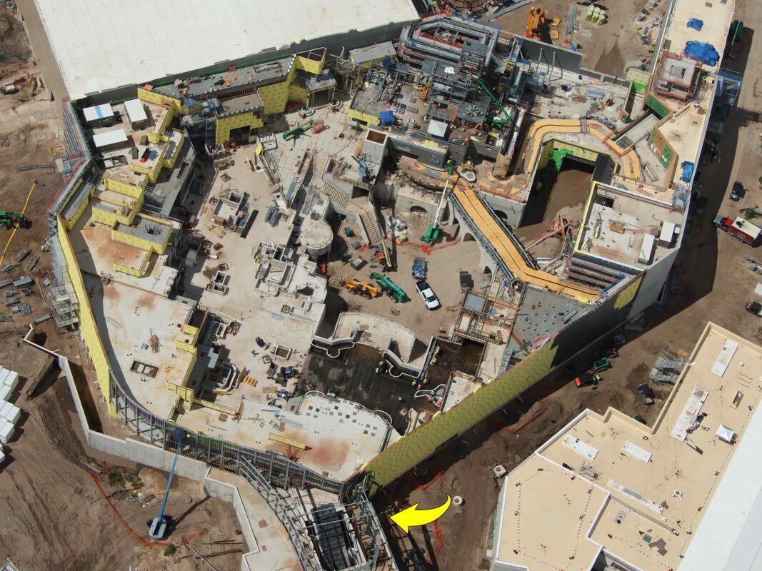 PHOTOS: Epic Universe Carousel Dome Comes Together and More Construction Updates at Future Orlando Theme Park 12 epic universe july 2023 construction 10