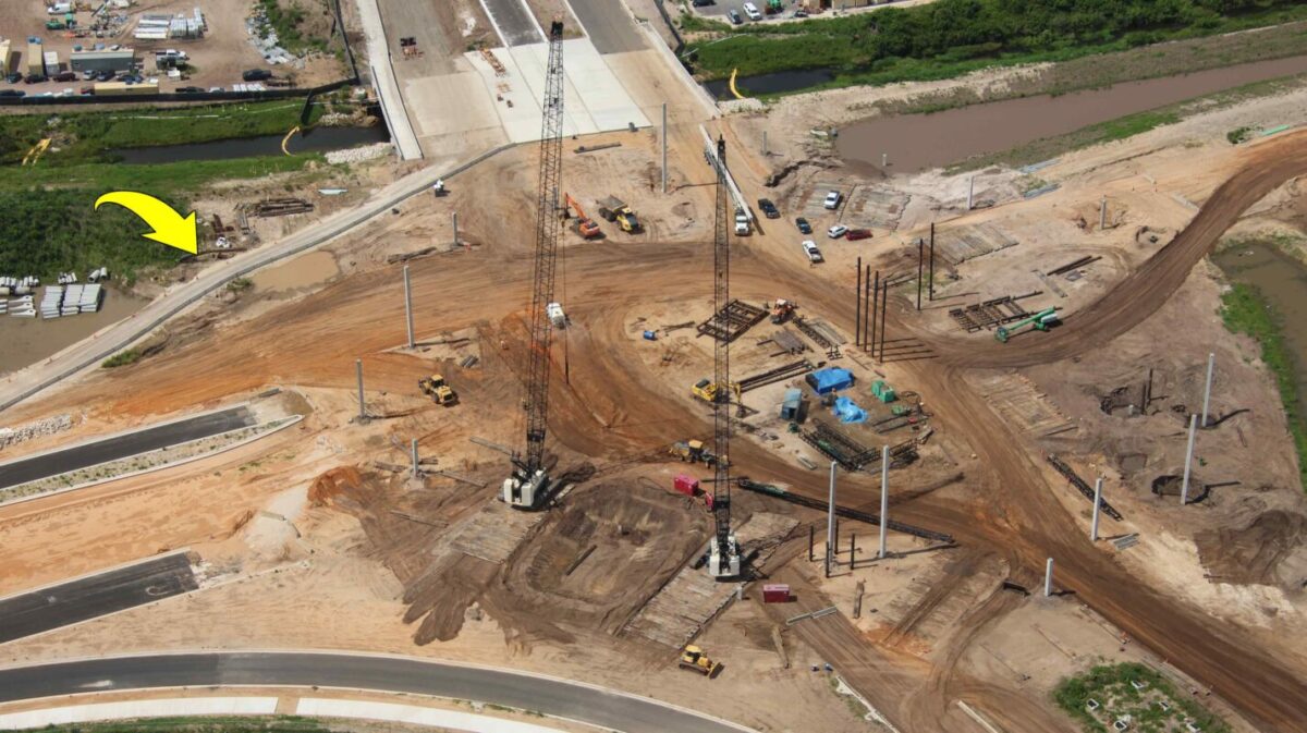 PHOTOS: Epic Universe Carousel Dome Comes Together and More Construction Updates at Future Orlando Theme Park 13 epic universe july 2023 construction 11