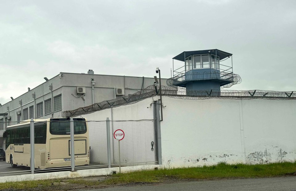 Exterior of a prison near Tbilisi, Georgia.