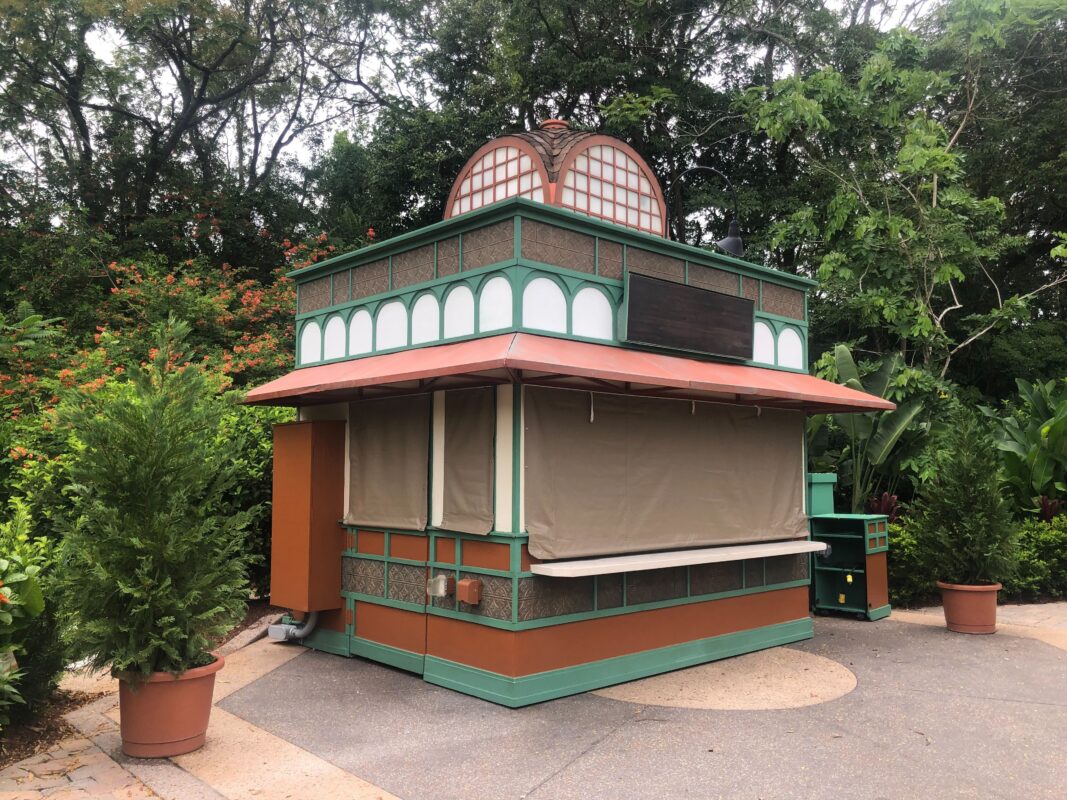 2023 EPCOT International Food & Wine Festival Booths Arrive in World Showcase 2 food and wine booths 2023 7531