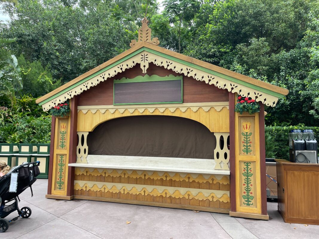 2023 EPCOT International Food & Wine Festival Booths Arrive in World Showcase 11 food and wine booths 2023 8397