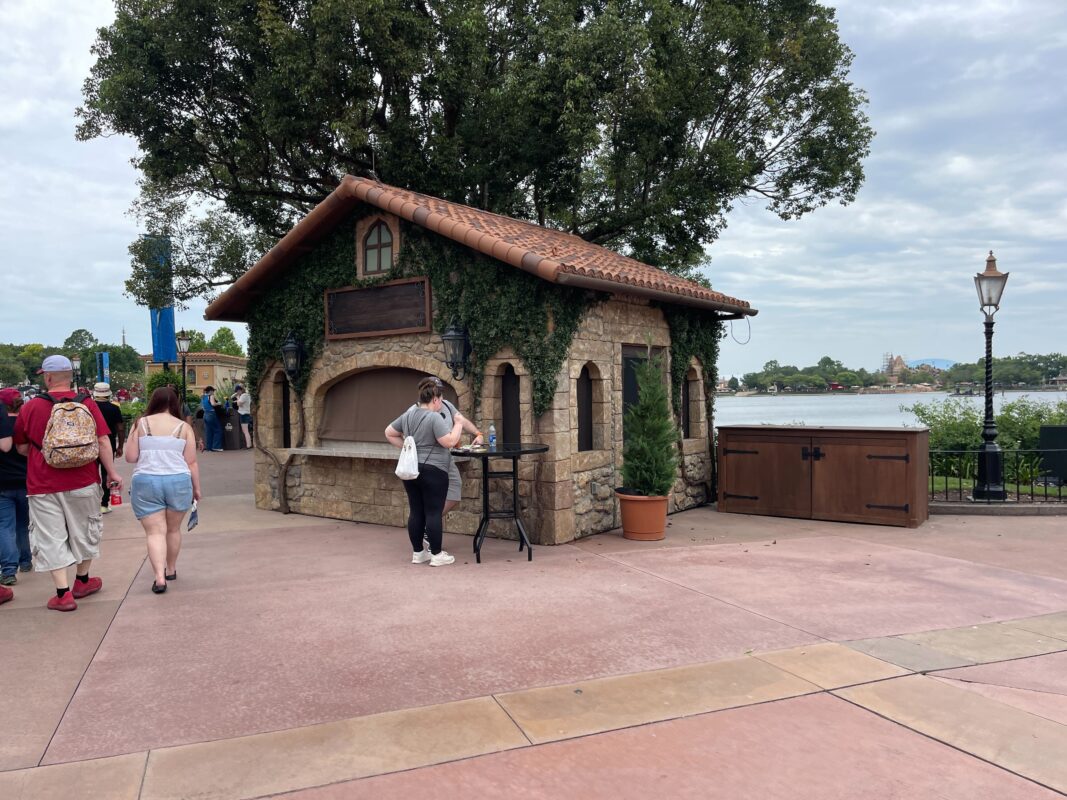 2023 EPCOT International Food & Wine Festival Booths Arrive in World Showcase 14 food and wine booths 2023 8400