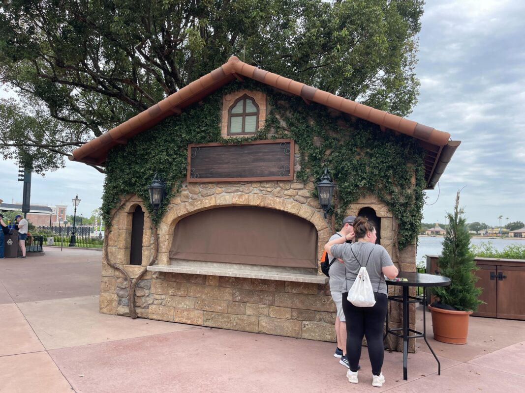 2023 EPCOT International Food & Wine Festival Booths Arrive in World Showcase 15 food and wine booths 2023 8401