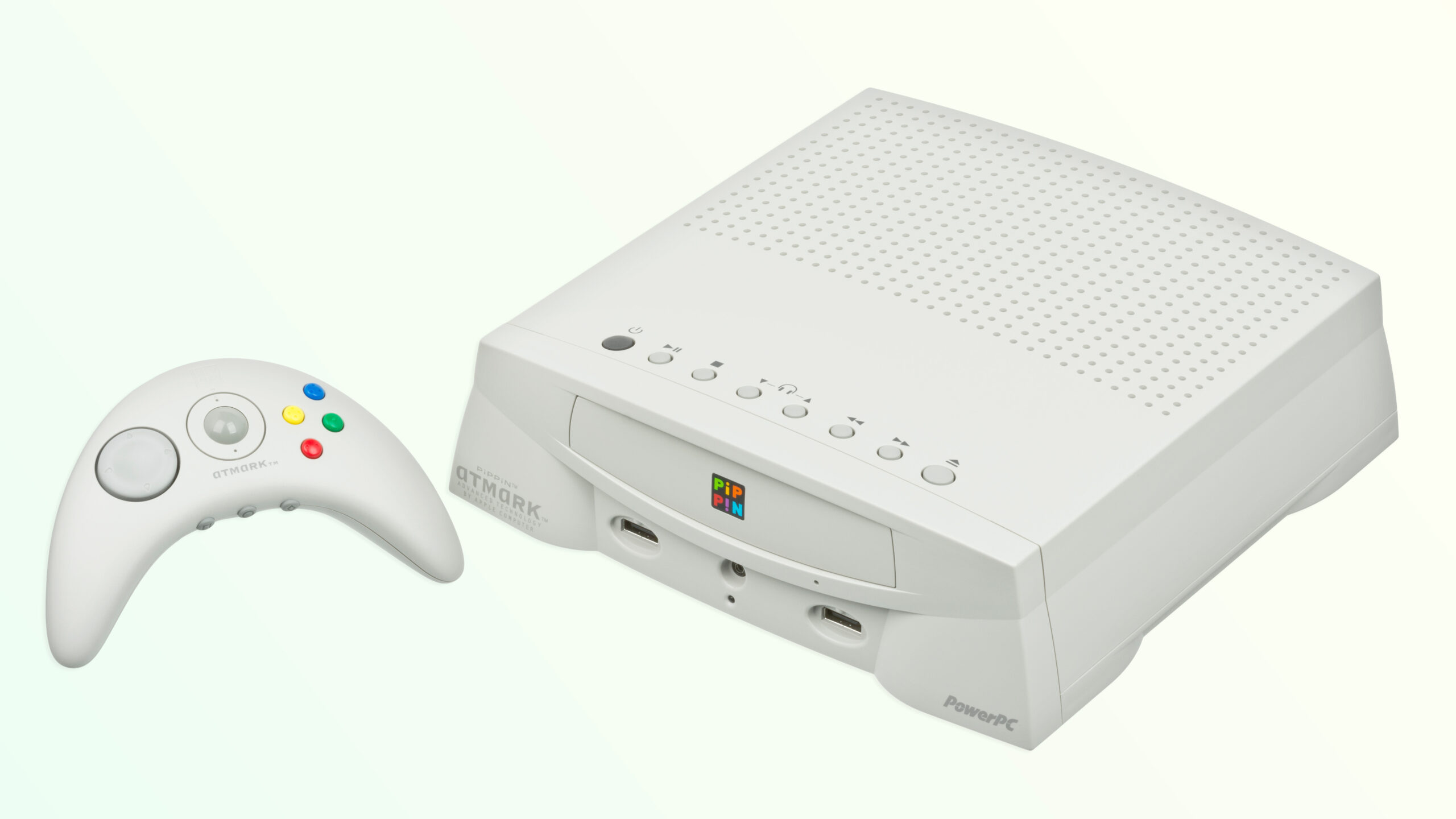 The Japanese version of the Apple Pippen console