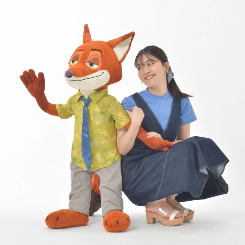 Giant Nick Wilde Plush Coming Soon to shopDisney Japan 3 giant nick wilde plush 2