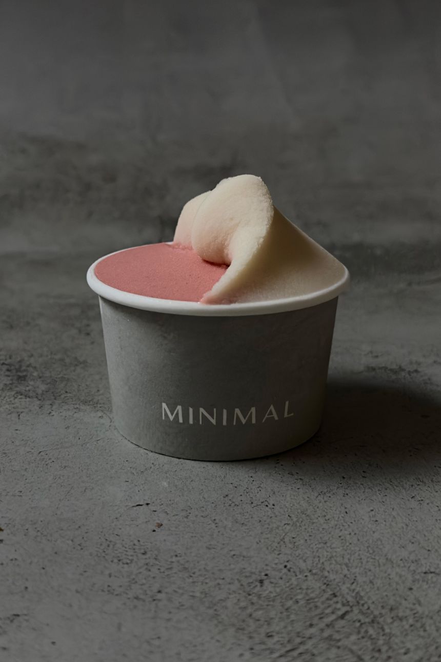 Minimal sells about 300 cups of ice cream per day.