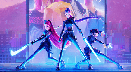 ‘KPop Demon Hunters’ movie holds its own atop music and movie charts