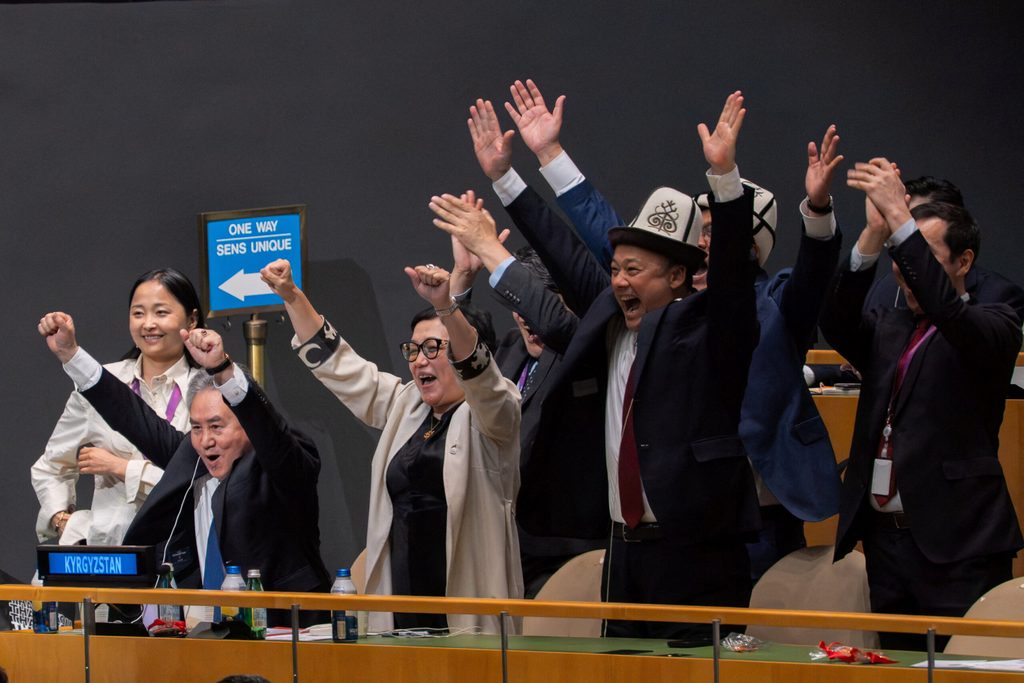 election of non-permanent members of the United Nations Security Council in New York