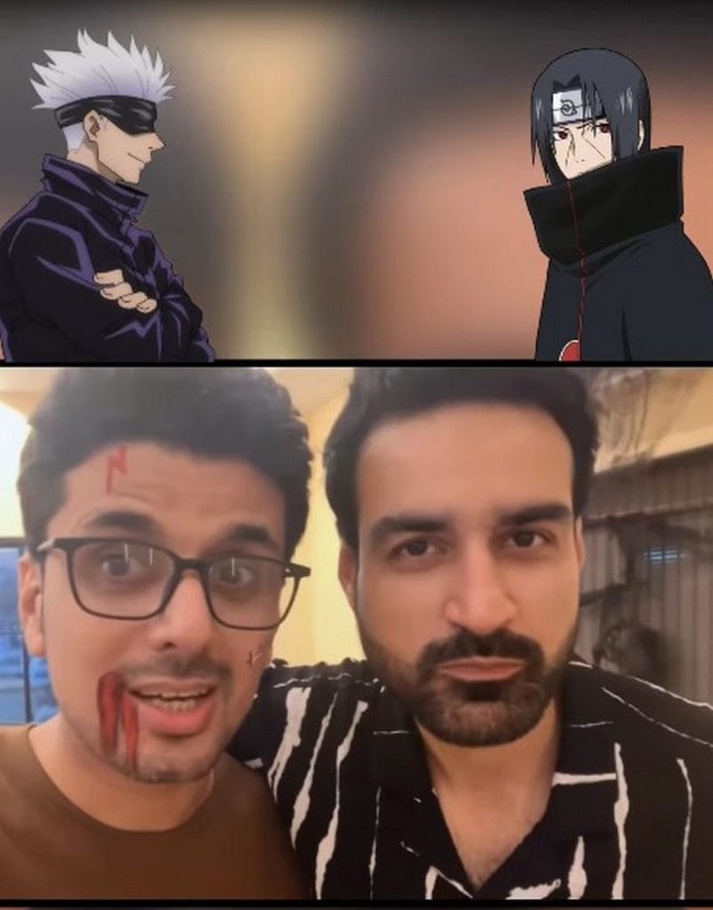 Lohit Sharma and Farhan Patel, the Hindi voices of Gojo from Jujutsu Kaisen and Itachi from Naruto