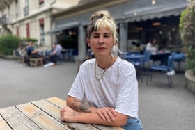 Marine Ehemann, 32, lives in Lausanne. Two years ago after intense and difficult reflection, she decided to have an abortion. (swissinfo.ch)