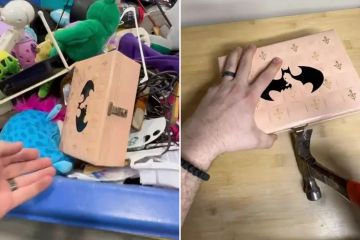 I bought a locked box charity shop & I was amazed the treasure trove inside