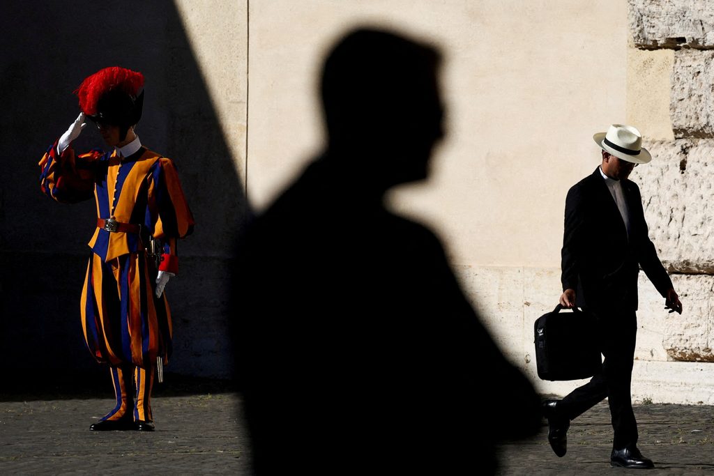 Spanish Prime Minister Pedro Sanchez meets Pope Leo XIV at the Vatican