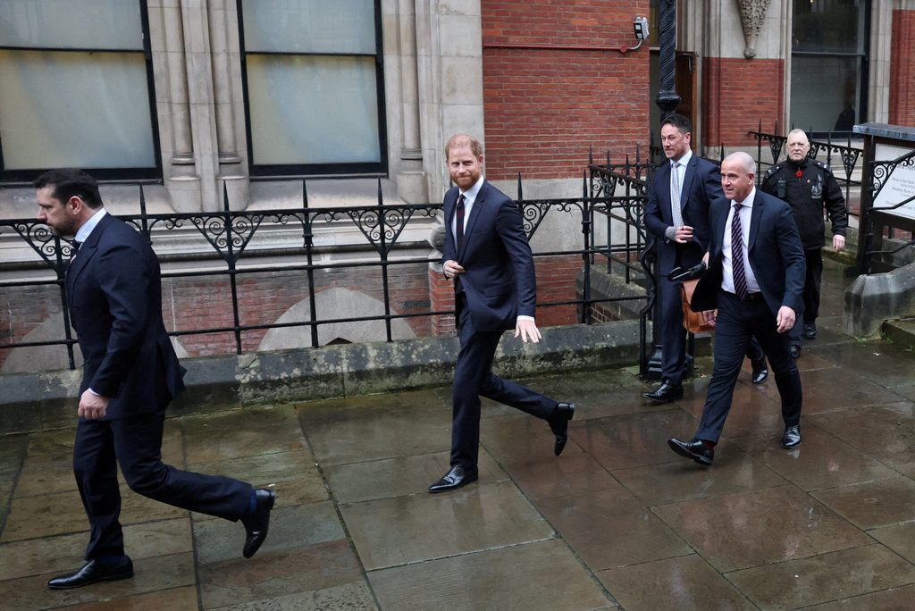 Trial in Britain's Prince Harry and others' phone-hacking lawsuit against Daily Mail, in London