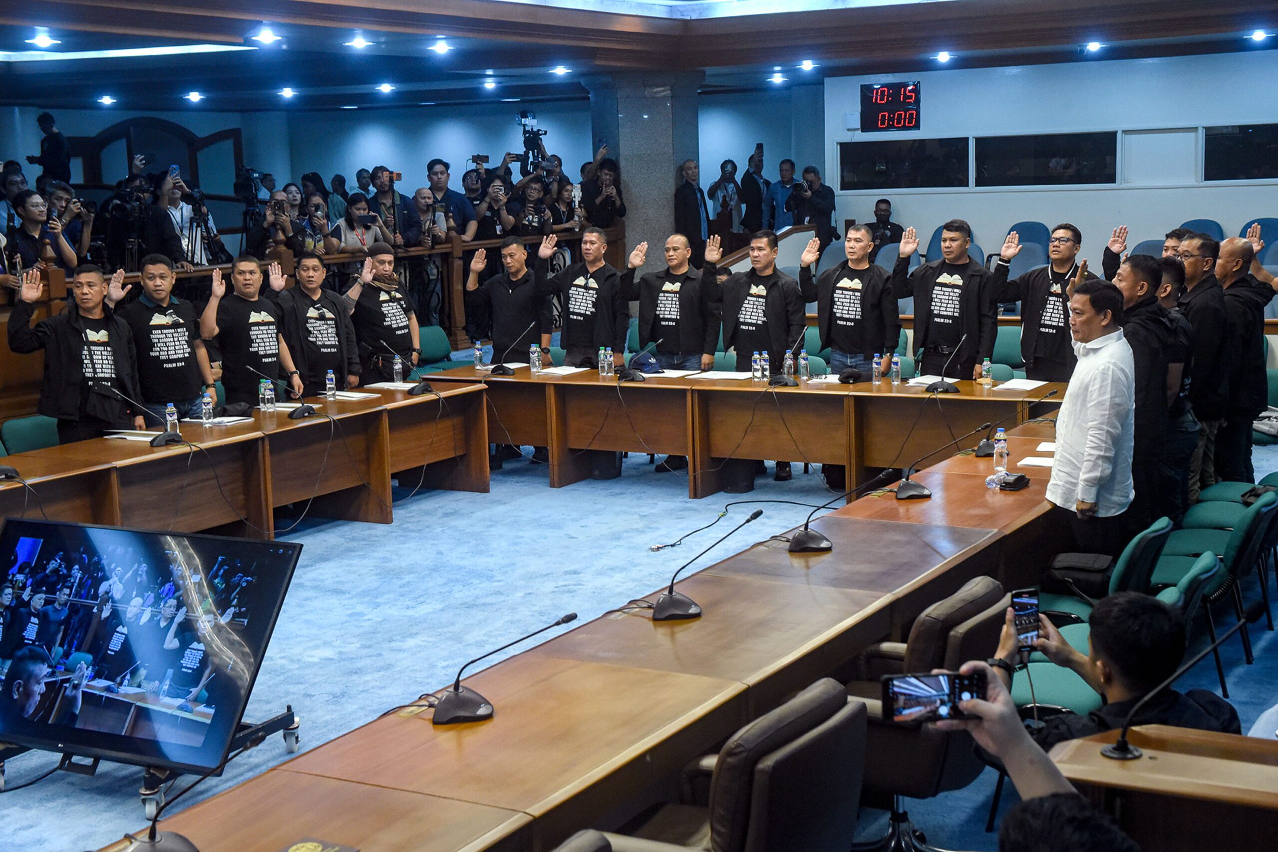 Senate Blue Ribbon Committee hearing