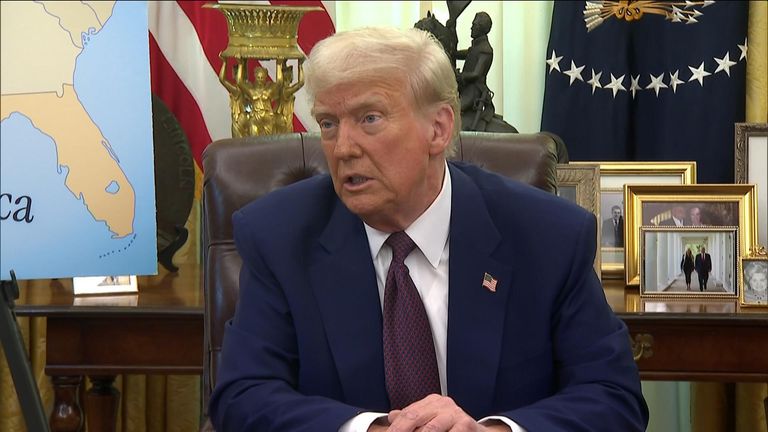 President Trump addressed his friendship with Putin, his optimism around saving TikTok and said "BRICS is dead".