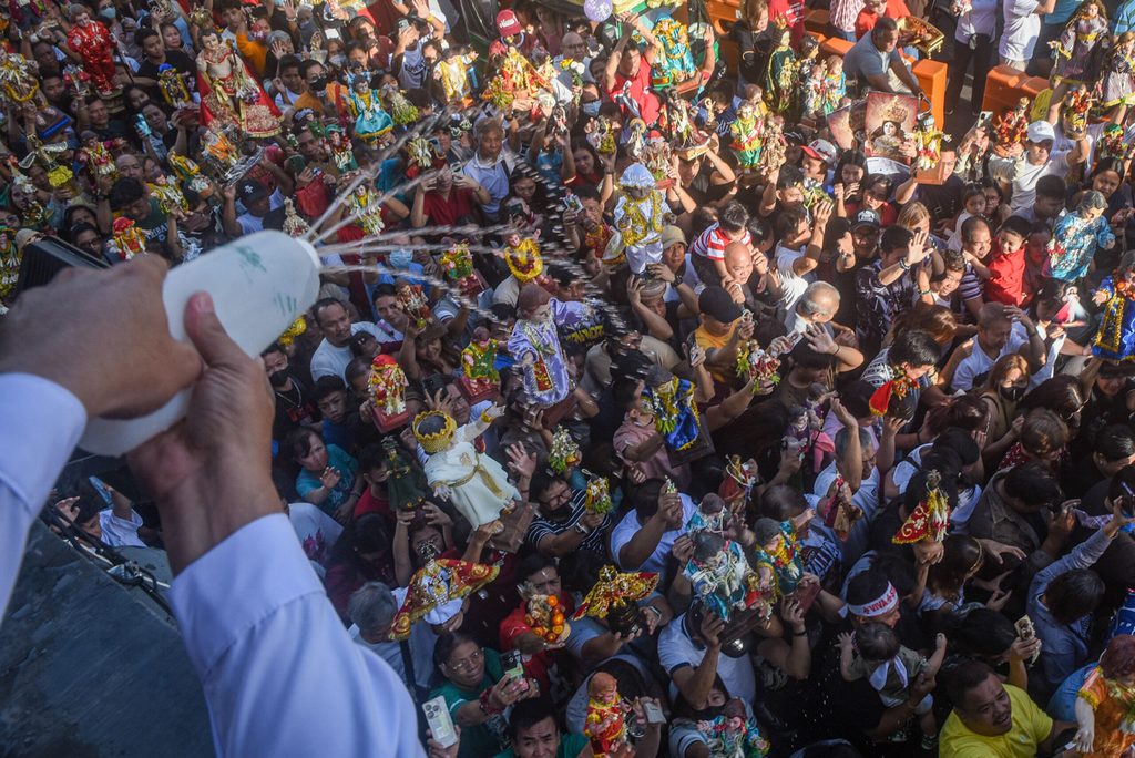 Blessing of Sto Nino images
