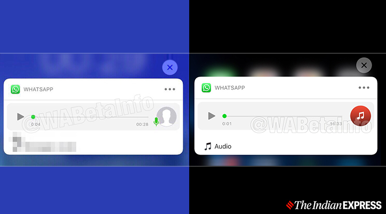 whatsapp beta audio playback notification, whatsapp beta ios, whatsapp 2.19.91.1 beta update, whatsapp audio playback feature