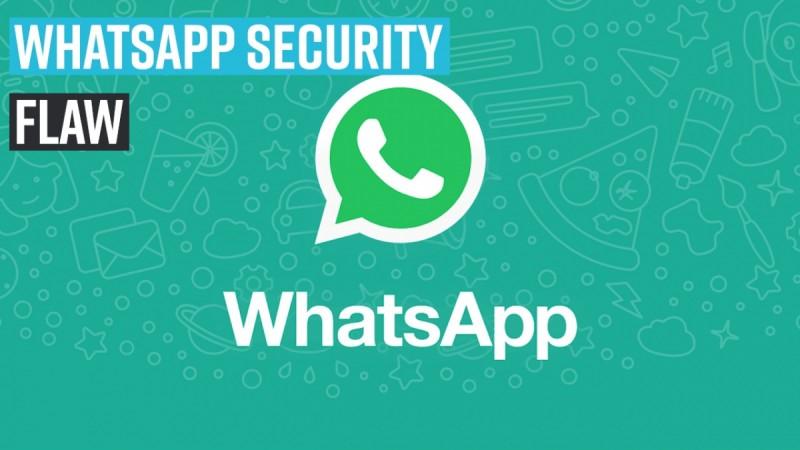 WhatsApp security flaw