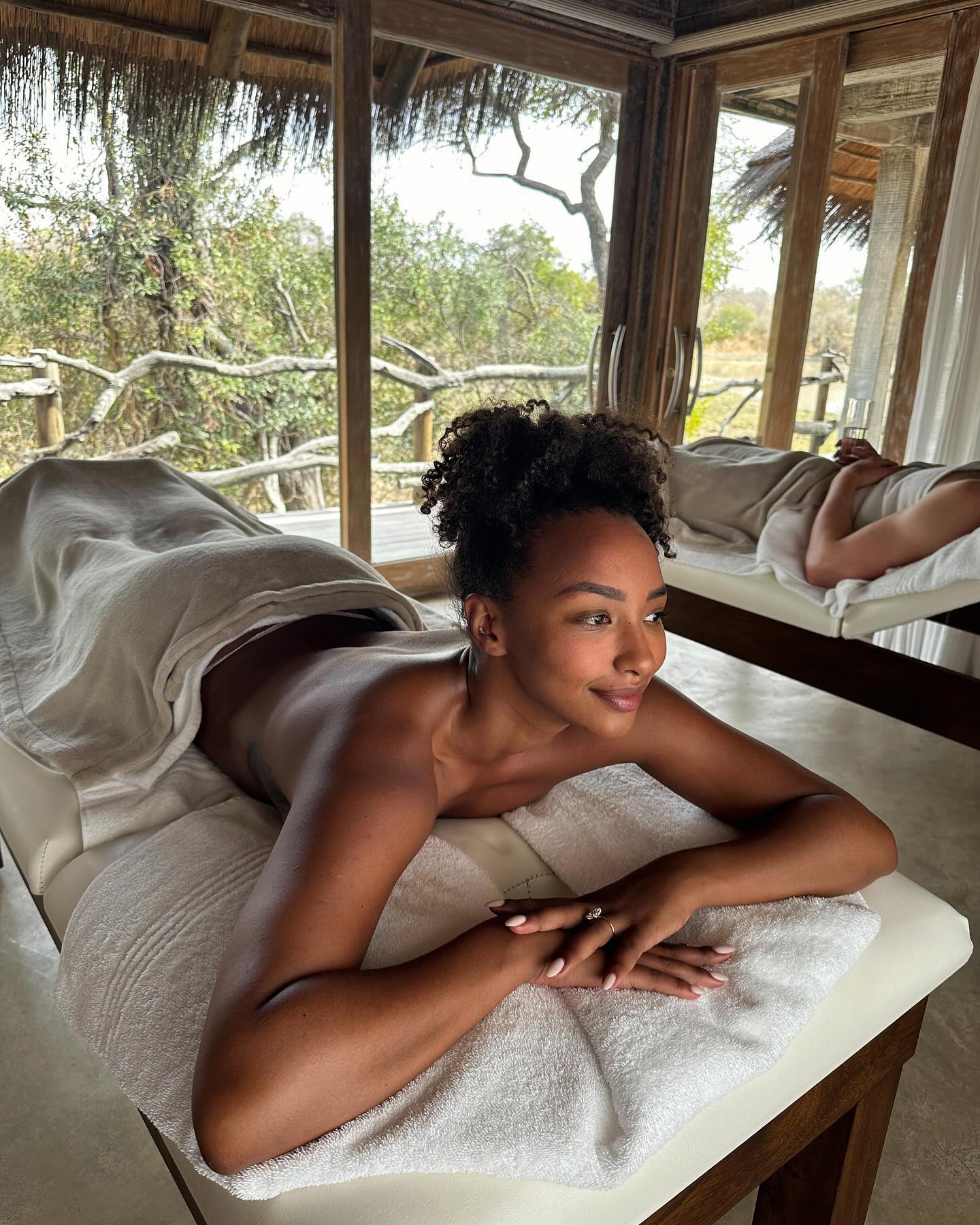 Naomi lives a glamourous lifestyle